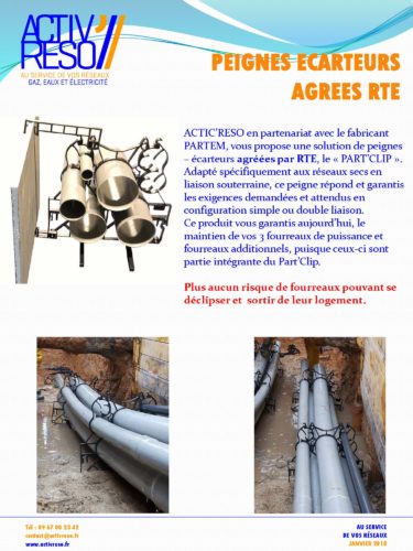 peignes écarteurs pour TP-activreso