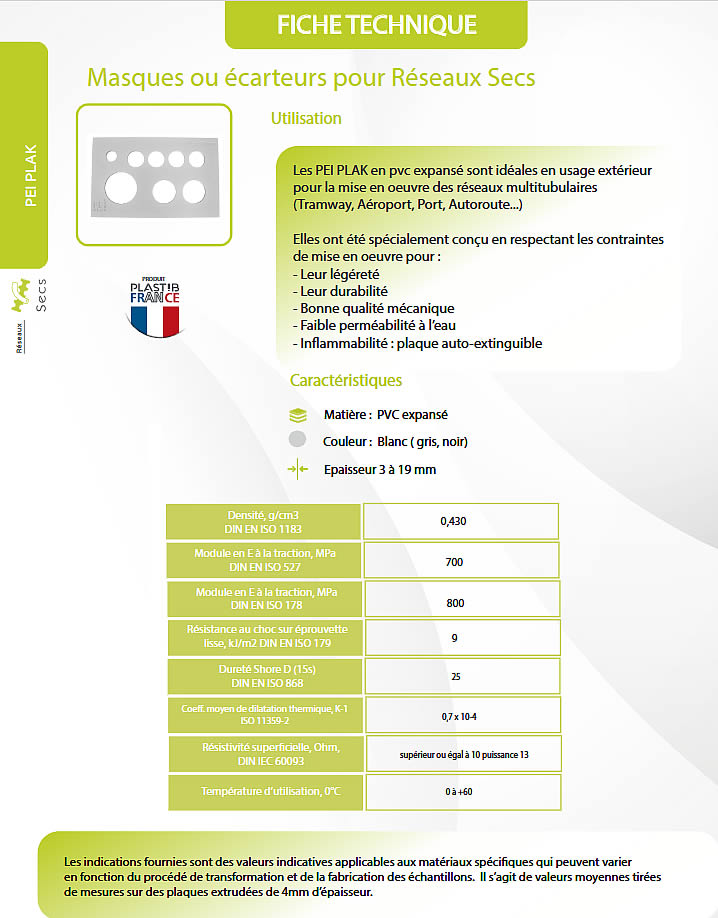 peignes TEI PLAK - activreso fournisseur