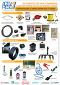fourniture reseaux eau gaz campings